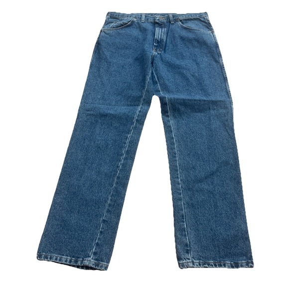 Wrangler Other - Wrangler Premium Quality Jeans Men's 36x30 Blue Regular Fit 100% Cotton